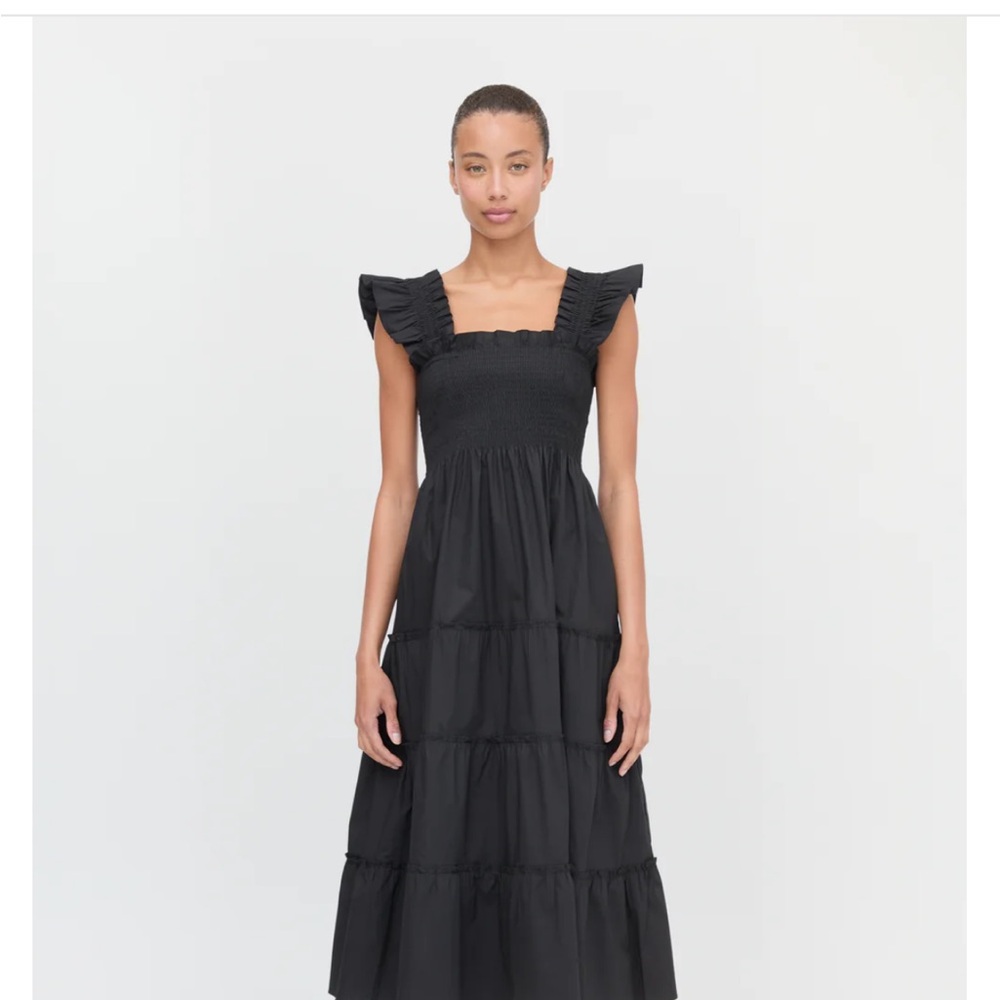 Hill House Black Poplin Ellie Nap Dress XL